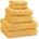 Catherine Lansfield Хавлиена кърпа Catherine Lansfield Zero Twist Cotton 6 Piece Towel Bale Set - Ochre