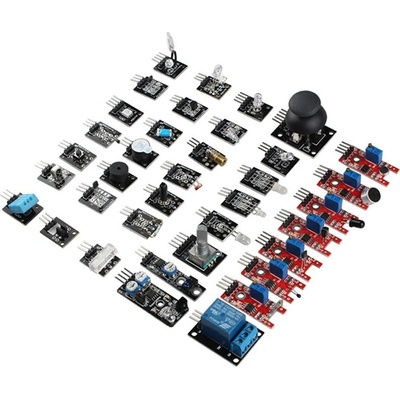 HWKITCHEN Senzor kit pro Arduino - 37 elektronických modulů HW386