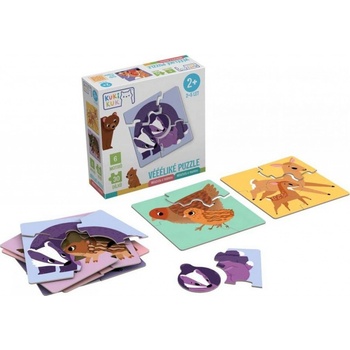 Efko KukiKuk Veľmi veľká skladačka Mladé s mamou 30 dielov