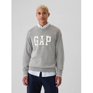 GAP Пуловер с логото на GAP GAP | Siv | МЪЖЕ | L