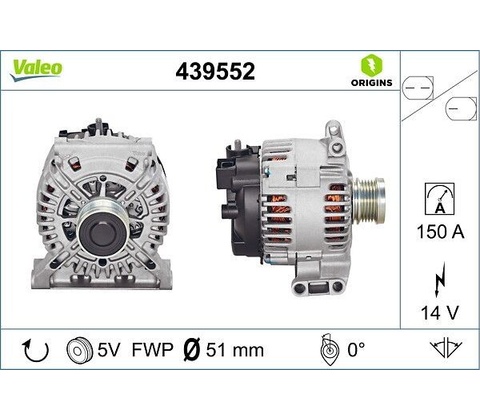 Generátor VALEO 439552
