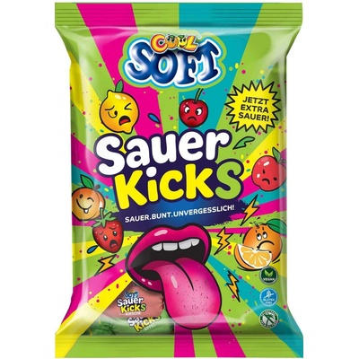 Cool Soft Sauer Kicks žvýkací bonbóny 400 g