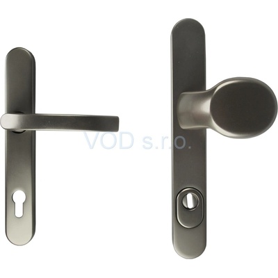 Dieckmann Kronos Koule/klika PZ 92 mm stříbrná