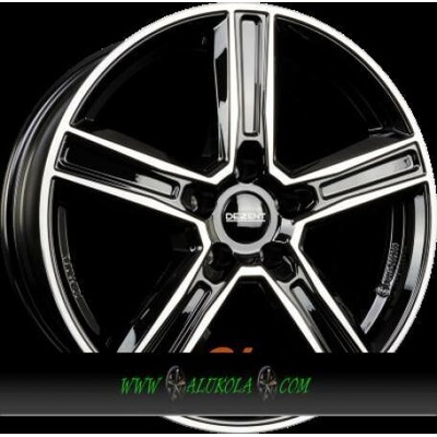 DEZENT KG 7,5x20 5x114,3 ET40 black polished