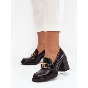 Step in style Дамски дебел ток модел 217842 Step in style