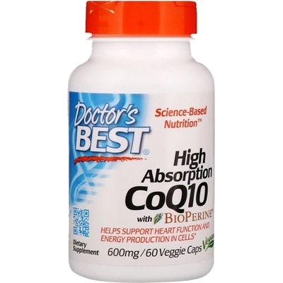 Doctor's Best BEST CoQ10 with Bioperine 600 mg [60 капсули]