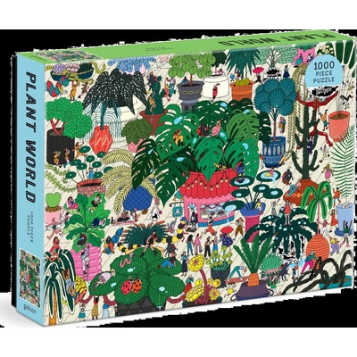 Galison - Puzzle Plant World - 1 000 piese