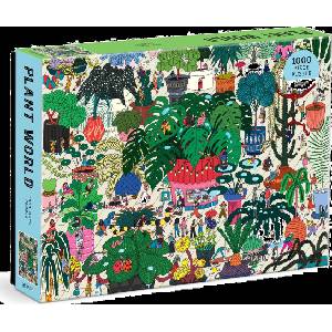 Galison - Puzzle Plant World - 1 000 piese