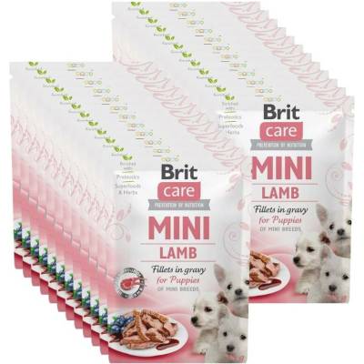 Brit Care Mini Lamb fillets in gravy for puppy 24 x 85 g