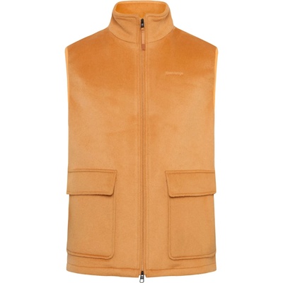 KnowledgeCotton Apparel Мъжки вълнен елек KnowledgeCotton Apparel Felted Wool Vest Merino vest - Apple Cinnamon - размер XL (032-1655-0114)