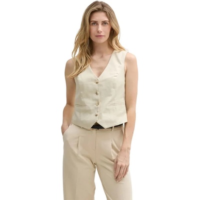 Tom Tailor Елек Tom tailor Modern waistcoat - Beige (Champagne)