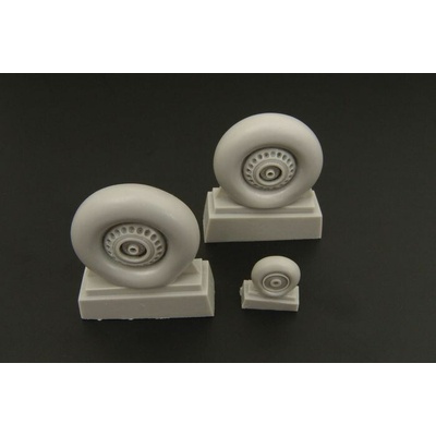 Brengun Wellington wheel set for TRUMPETER resin accessories 1:48
