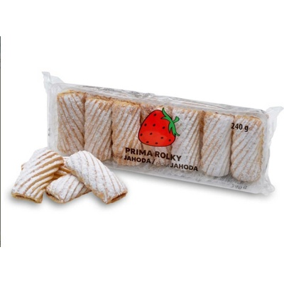 Prima rolky jahoda 240 g – Zboží Dáma