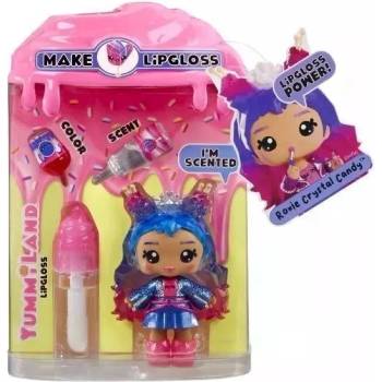 MGA Entertainment Yummiland: Кукла и DIY гланц за устни, серия 2 - Рокси Кристал Кенди (525486EUC)