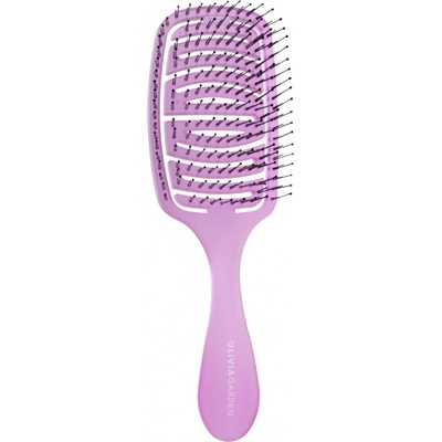 Olivia Garden iDetangle Medium kefa pre normálne vlasy fialová ID-PU 1752