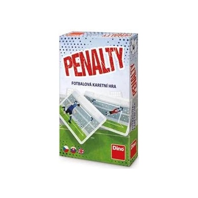 DinoToys Fotbalová karetní hra Penalty - autor neuvedený