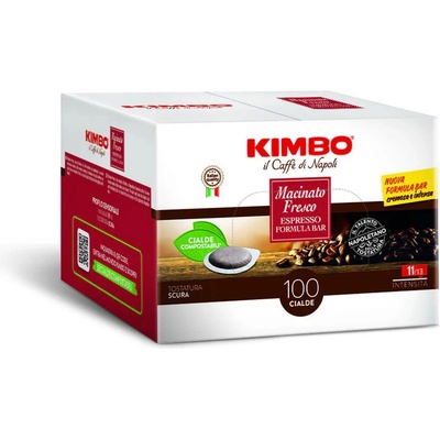 100 бр. кафе на филтър дози kimbo macinato fresco
