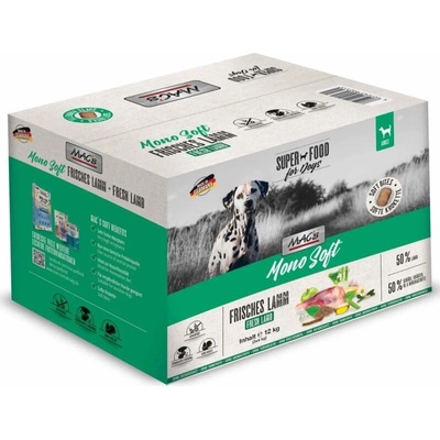 MACs Soft Dog Mono Jehně 2 x 12 kg