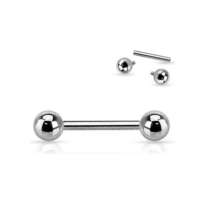 Šperky4U piercing do jazyka titan TIT1007-16165