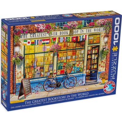 EUROGRAPHICS Пъзел Eurographics от 1000 части - Най-страхотната книжарница на света (60005351)