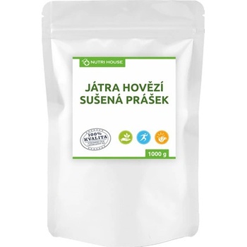 NutriHouse JÁTRA HOVĚZÍ sušená prášek 1 kg