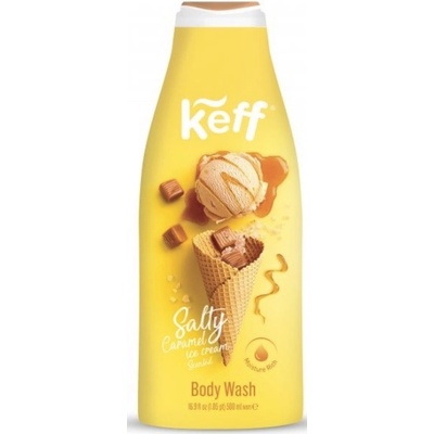 Keff umývací gél Slaný karamel (Salty Caramel Body Wash) 500 ml