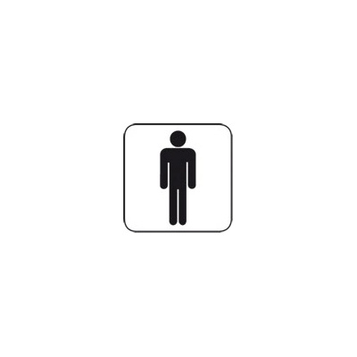 Informační piktogram WC PÁNI blistr