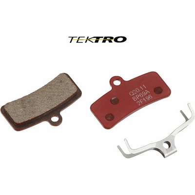 TEKTRO Brzdové destičky TK-Q20.11 - Quadiem (červená) UA#24504305