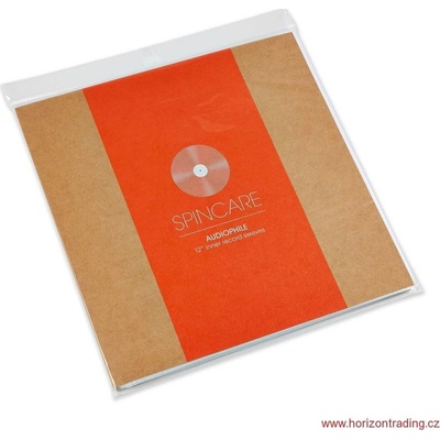 Spincare Audiophile 12 Inch Inner Vinyl Record Sleeves - 50ks