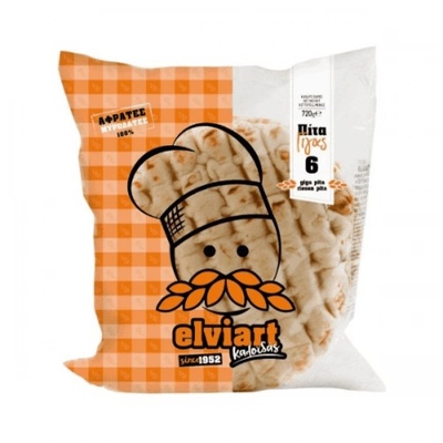 Гръцки питки Elviart 6 бр. *21см