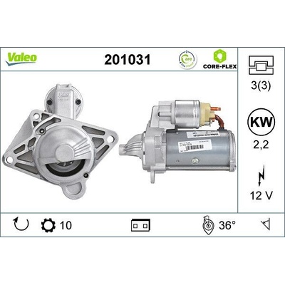 Štartér VALEO 201031
