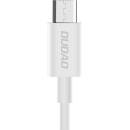 Dudao L1M USB / Micro USB, 3A, 1m, bílý