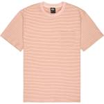 Quiksilver Мъжка тениска Quiksilver Lopaz Striped S/S Pocket T-shirt - Rose Water Lopaz Stripes - размер M (216-8985-0313)