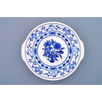 Dubí Cibulák tanier kupový s ušami 24 cm cibulový porcelán originálny cibulák