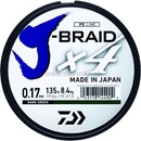 DAIWA J-BRAID X4 ŠNÚRA yellow 135m 0,10mm