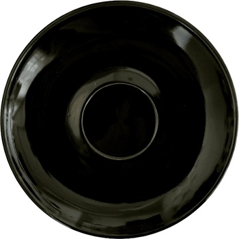 Порцеланова подложна чинийка за чаша за кафе ∅11, 5 см. , черна