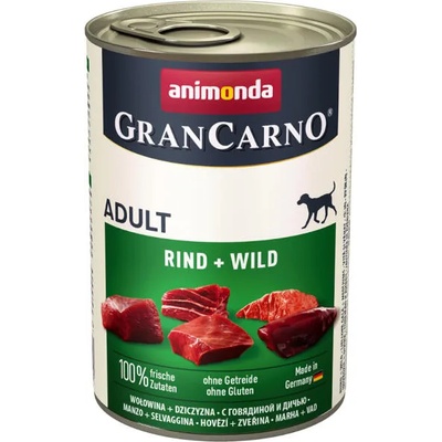 Animonda GranCarno Original Adult Beef & Venison 24x400 g