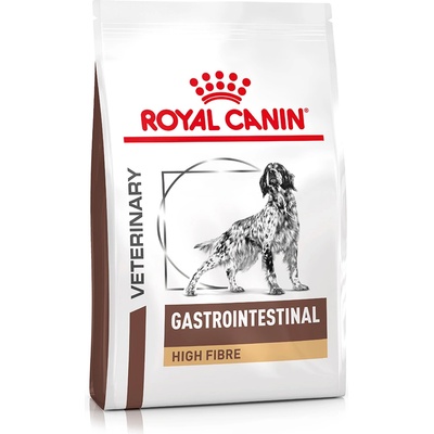 Royal Canin Veterinary Diet 2x14кг Gastro Intestinal High Fibre Royal Canin Veterinary суха храна за кучета