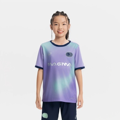 Kipsta Detský futbalový dres VIRALTO KIDS Boreal fialovo-modrý