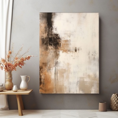 Decono Картина Топли Бежови Нюанси