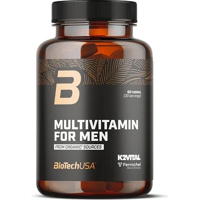BioTechUSA Multivitamin for Men, 60 таблетки, BioTech USA