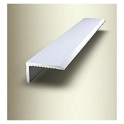 Küberit Ukončovací stenový profil Im. nerezová F2 15x8,5mm