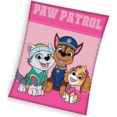 SpinMaster Detská fleecová deka Tlapková patrola Paw Patrol Skye a Everest