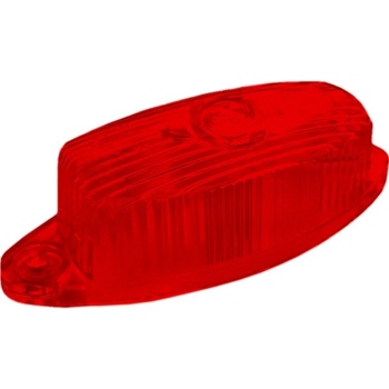 Sklo svítilny zadní obrysové GMAK G02 červené