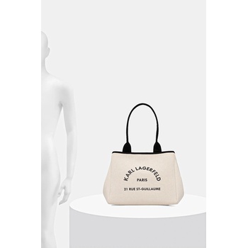 KARL LAGERFELD Памучна чанта Karl Lagerfeld K/RSG в бежово B1W50010 (B1W50010)