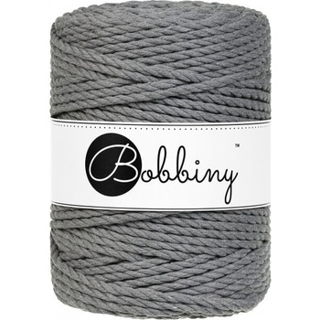 Bobbiny 3PLY Macramé Rope 5 mm 100 m Stone Grey юта (TX-E065)