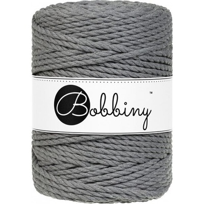Bobbiny 3PLY Macramé Rope 5 mm 100 m Stone Grey юта (TX-E065)