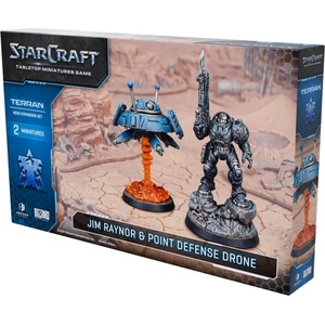Archon Studio Разширение за настолна игра StarCraft: Tabletop Miniatures Game - Jim Raynor & Point Defense Drone (SCMG0016) - ozone