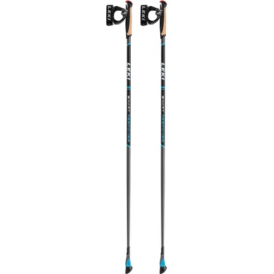 LEKI Щеки за нордик ходене Leki Smart Response Nordic walking poles - Dark Anthracite / Smokegreen / White - размер 125 cm (526-0641-0216)