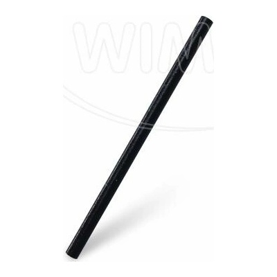 JUMBO Slámka bio-kompozit opakovaně použitelná černá 8 mm x 14 cm 100 ks